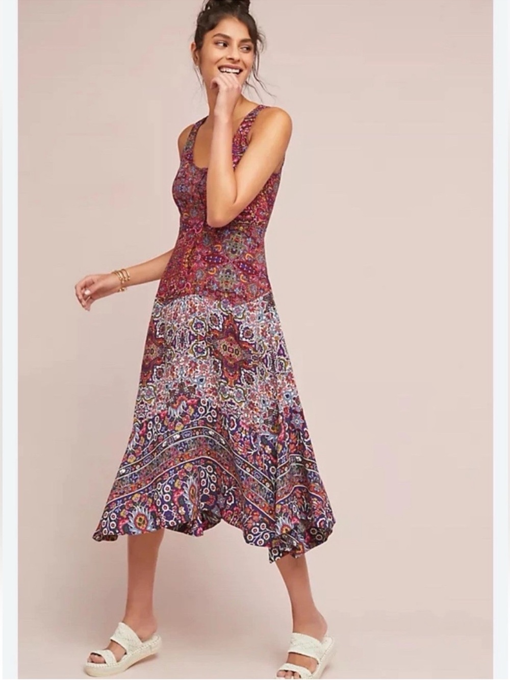 Anthropologie Maeve Violette Dress